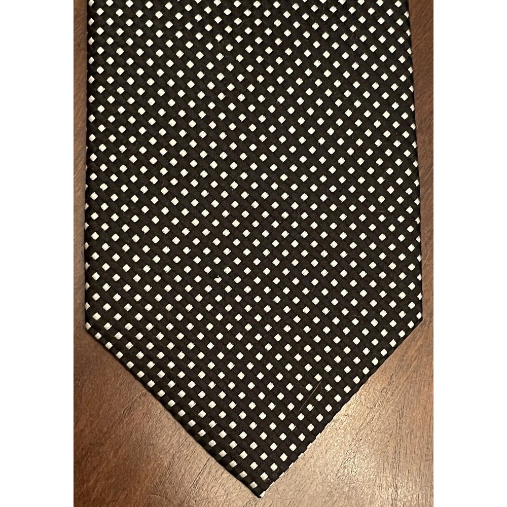 Mario Ferrari Black Hand Made 100% Polyester Men’s Neck Tie Made In China Long
